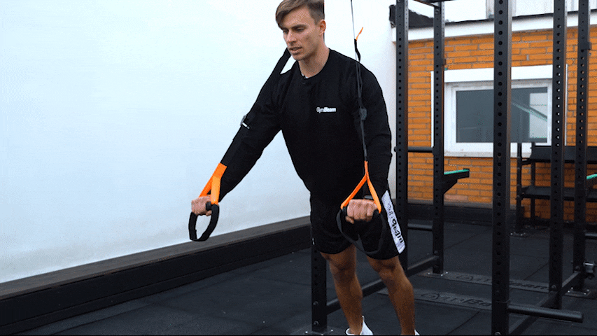 Како изводити склекове на TRX-у?