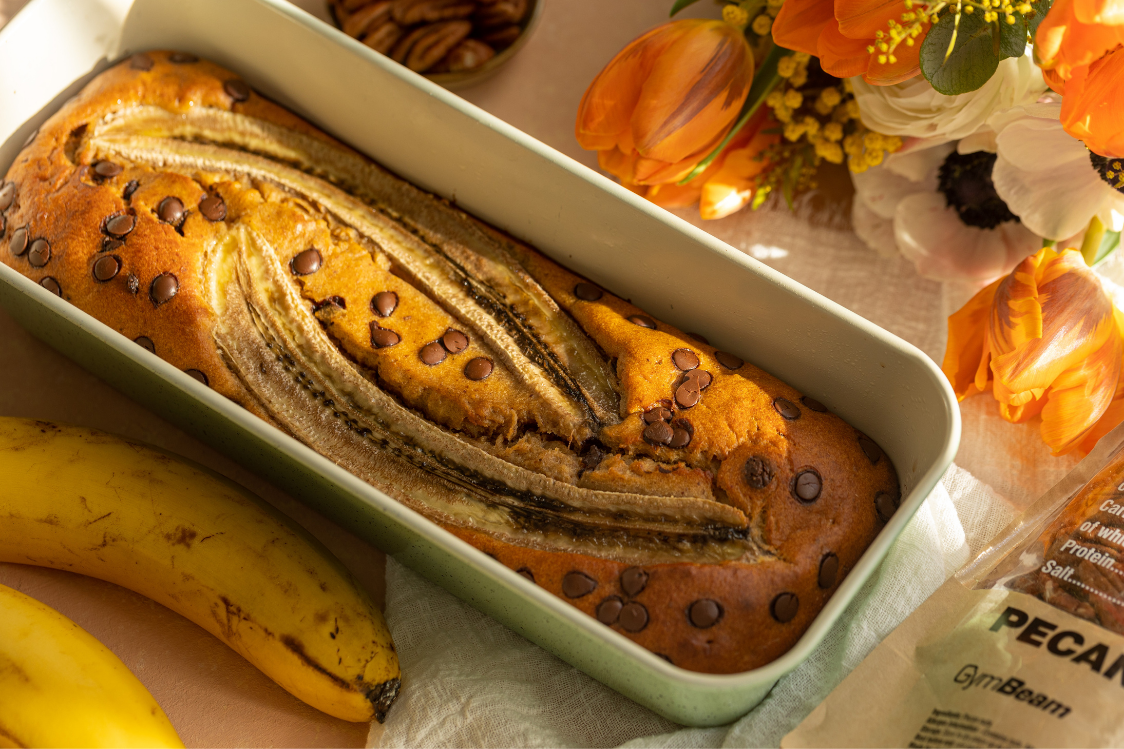 Протеински банана хлеб