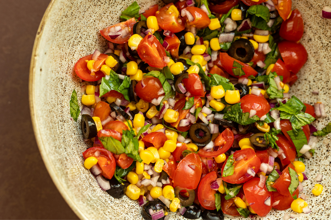 Салата од тестенина са преливом од индијских ораха - припрема