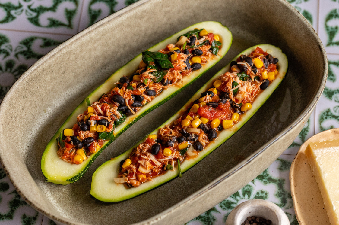 Pečene punjene tikvice - priprema