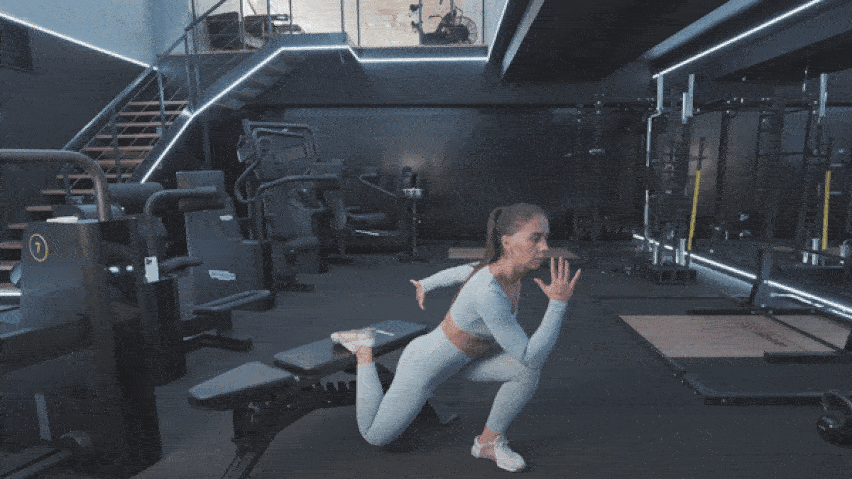 Bugarski čučnjevi sa skokom