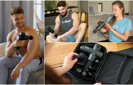 Kako koristiti pištolj za masažu: 12 osnovnih tehnika za celo telo