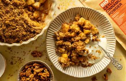 Fitnes recept: Crumble od jabuka sa cimetom