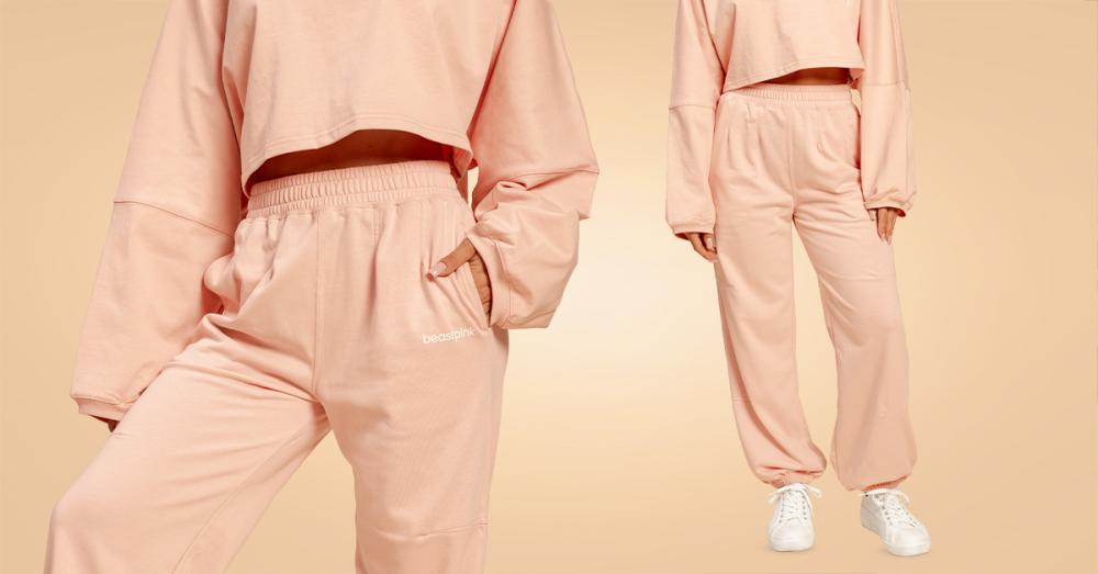 Ženske Bliss Joggers Pink - BeastPink
