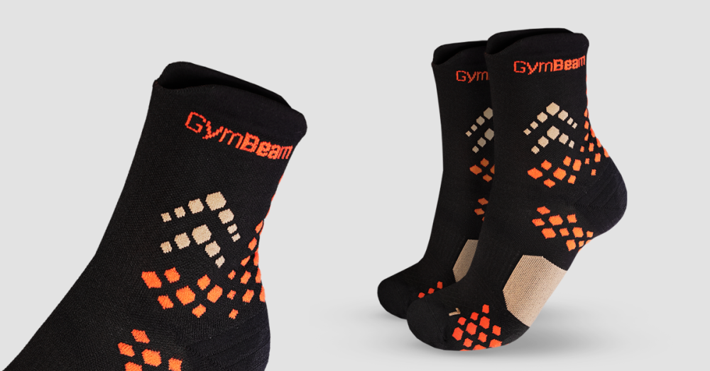 Pulse Running Socks Black - GimBeam