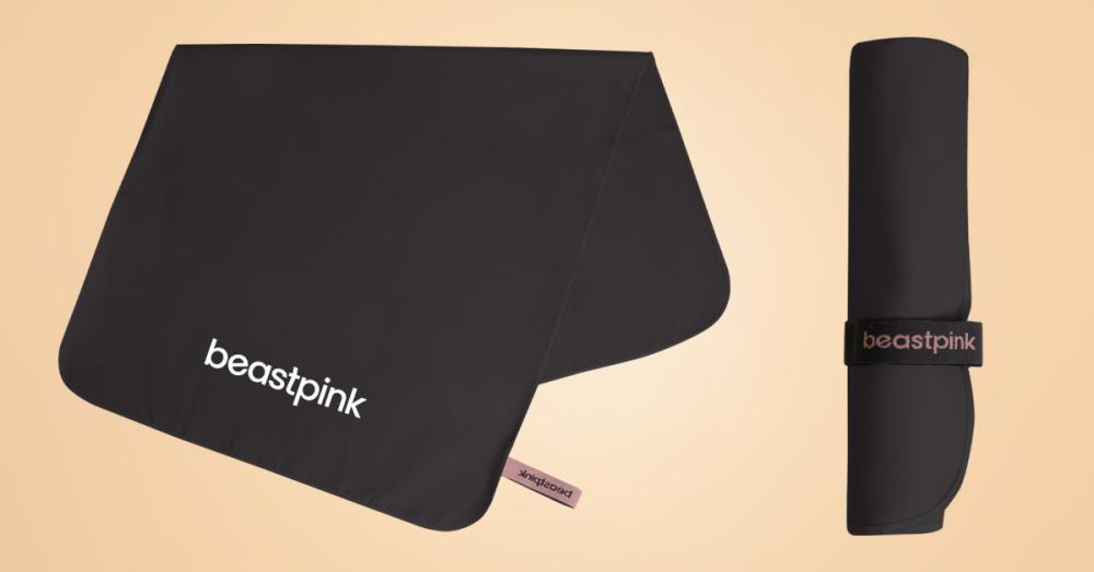 Mini športový uterák Shadow - BeastPink