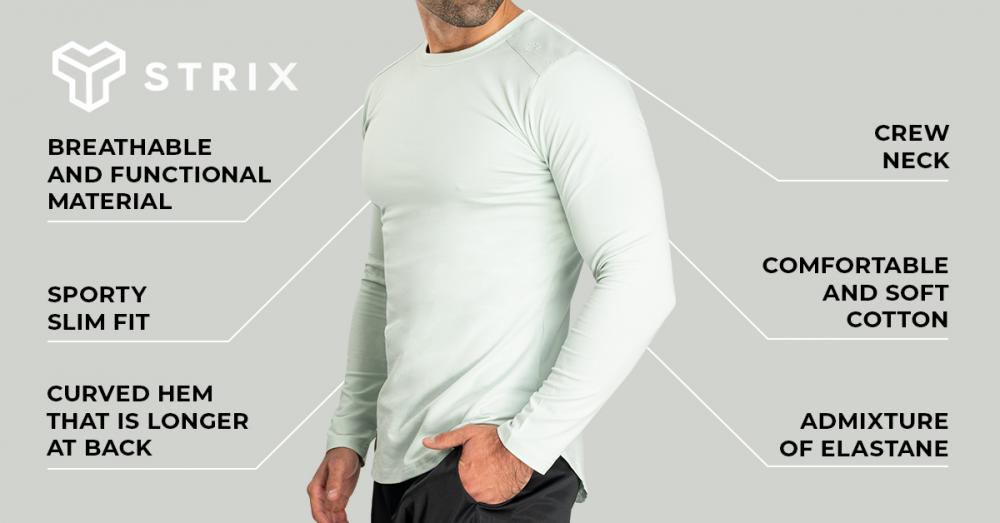 Nebula majica dugih rukava Moon Grei - STRIKS