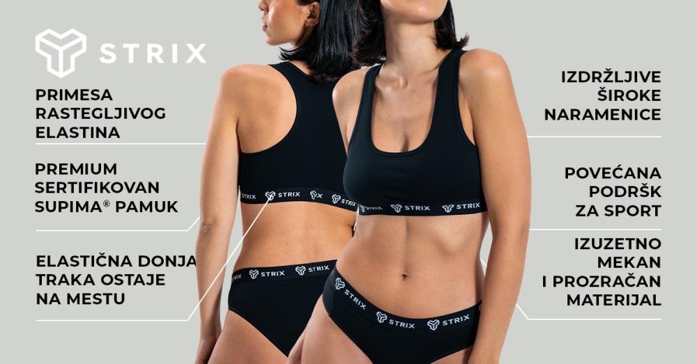 Essential Bralette white - STRIX