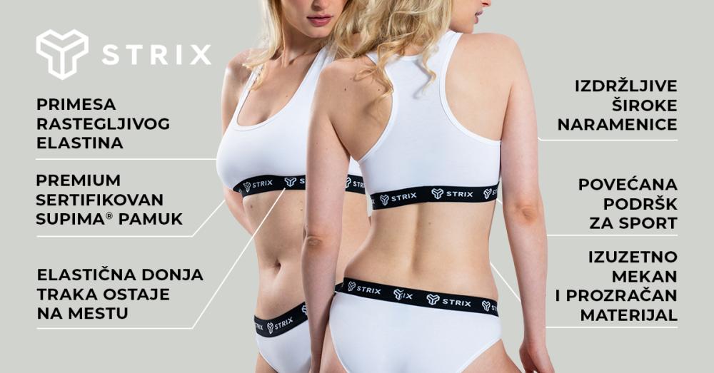 Essential Bralette white - STRIX