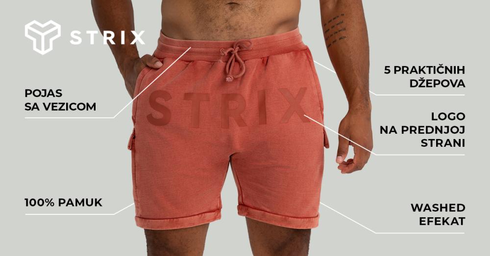 Shorts Vashed Black - STRIKS