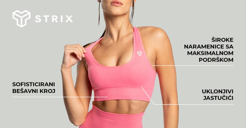 Bešavni sportski grudnjak Moss - STRIKS