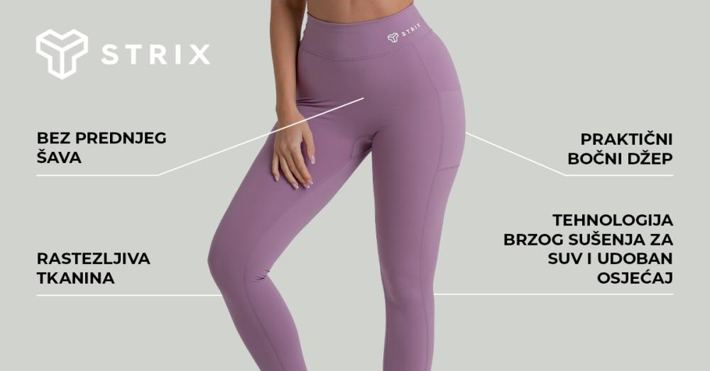 Ženske ZOA helanke crne - STRIKS