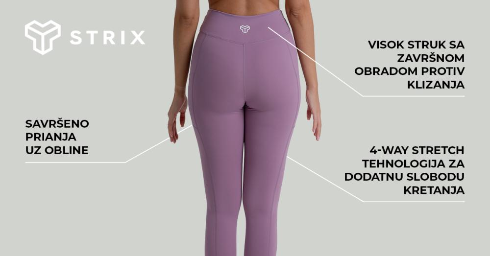 Ženske ZOA helanke crne - STRIKS