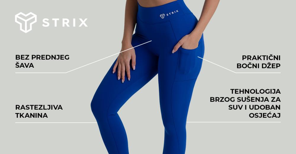 Ženske ZOA helanke crne - STRIKS