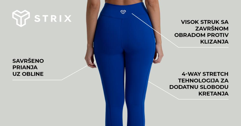 Ženske ZOA helanke crne - STRIKS