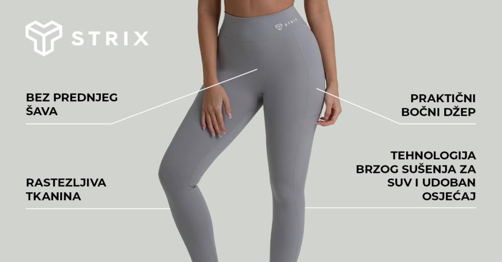 Ženske ZOA helanke crne - STRIKS