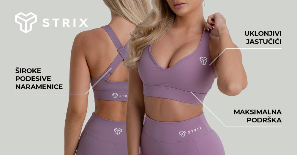 ZOA Sports Bra Black - STRIKS