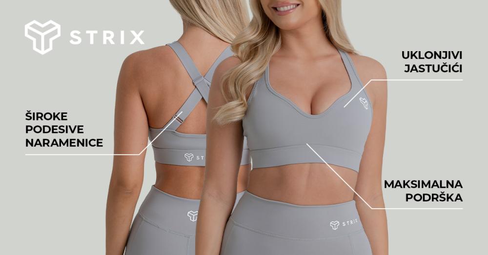 ZOA Sports Bra Black - STRIKS