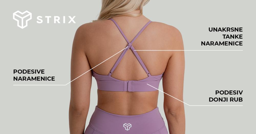 ZOA Triangle Sports Bra Black - GimBeam