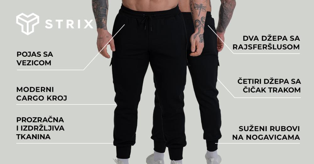 ZOA Joggers Black - STRIKS