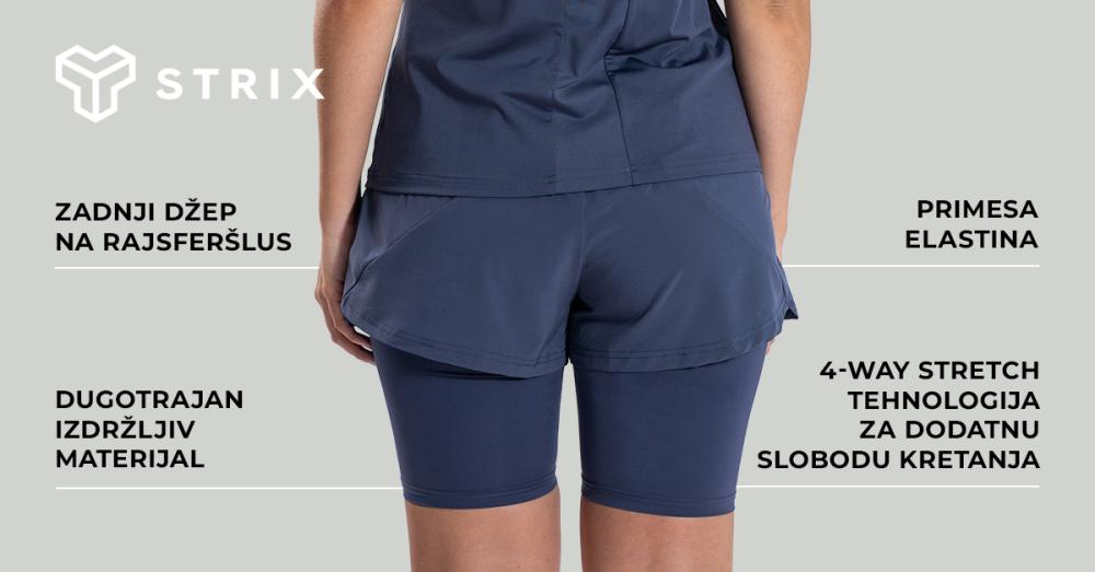 Ženske ULTRA 2u1 kratke pantalone Graistone - STRIKS