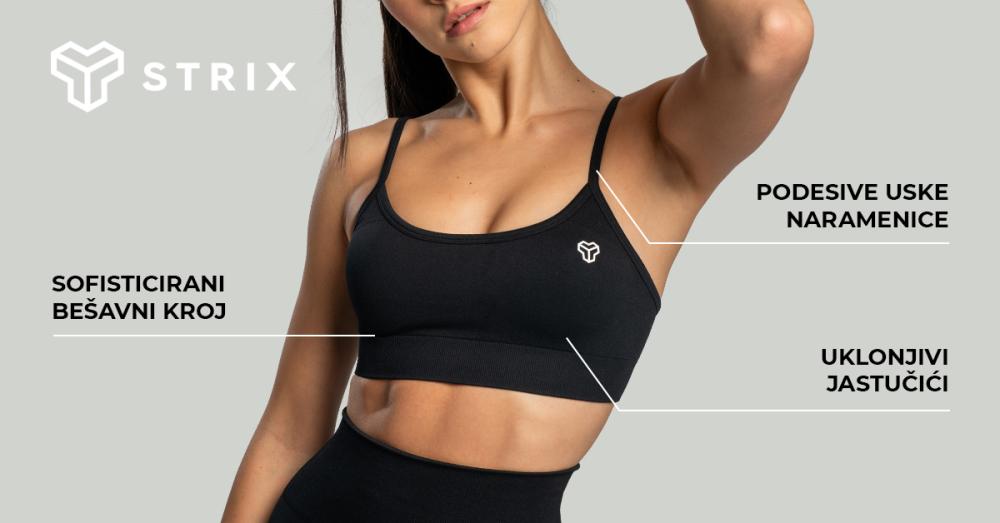 Sportski grudnjak bez šavova Moss - STRIKS