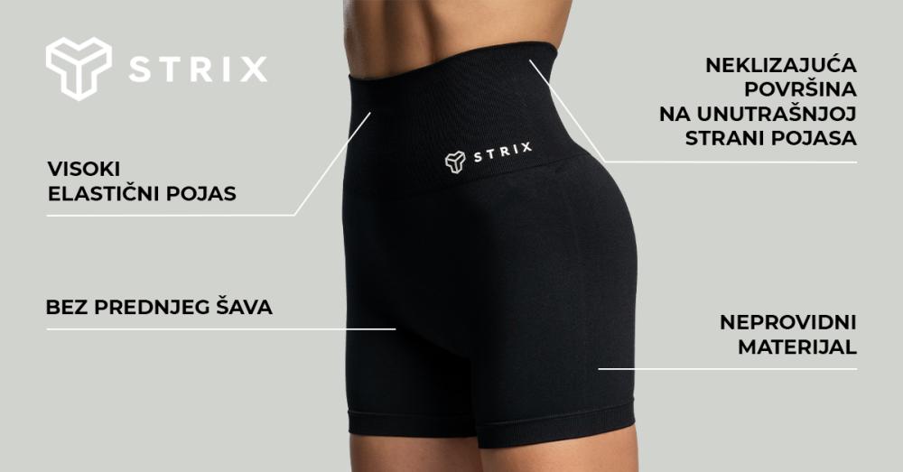 Ženske bešavne kratke hlače Moss - STRIKS