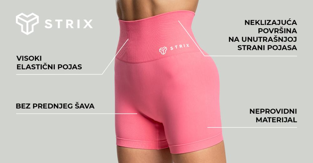 Ženske bešavne kratke hlače Moss - STRIKS