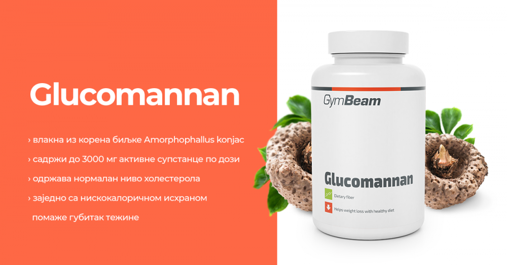 Глукоманан - GymBeam