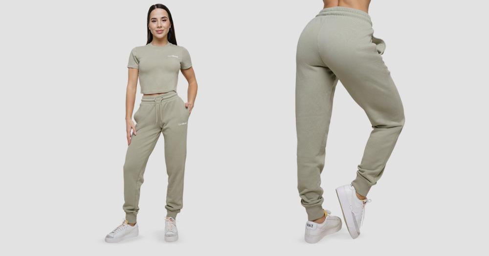 Women‘s Agile Joggers Sage - GymBeam	