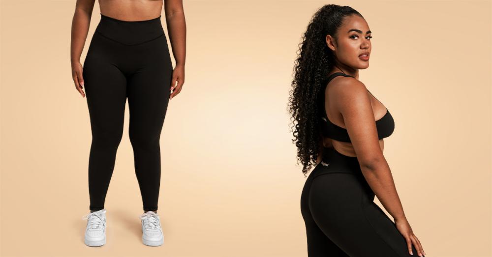 Ženske venture helanke crne - BeastPink