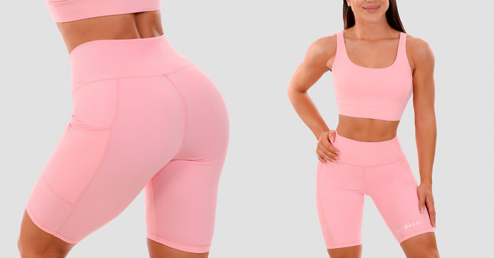 Women's Biker Shorts pink - GymBeam