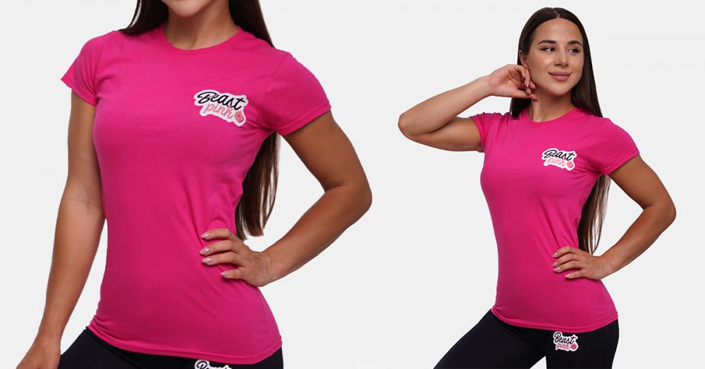 Women‘s BeastPink T-Shirt Fuchsia - BeastPink