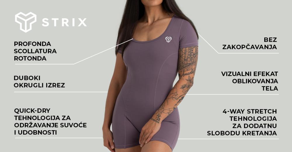 Ženski kombinezon crni - STRIKS