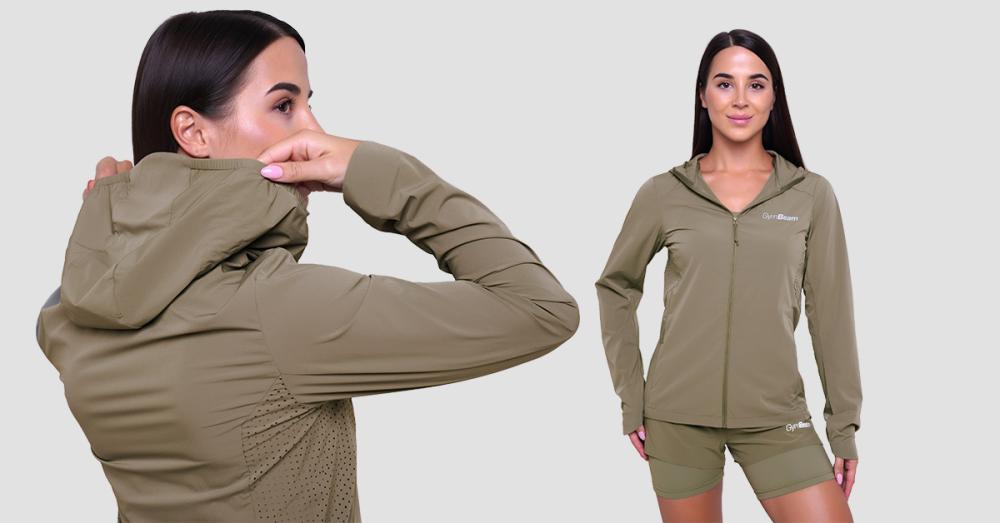 Ženska jakna za trčanje Pulse Vetiver - GimBeam