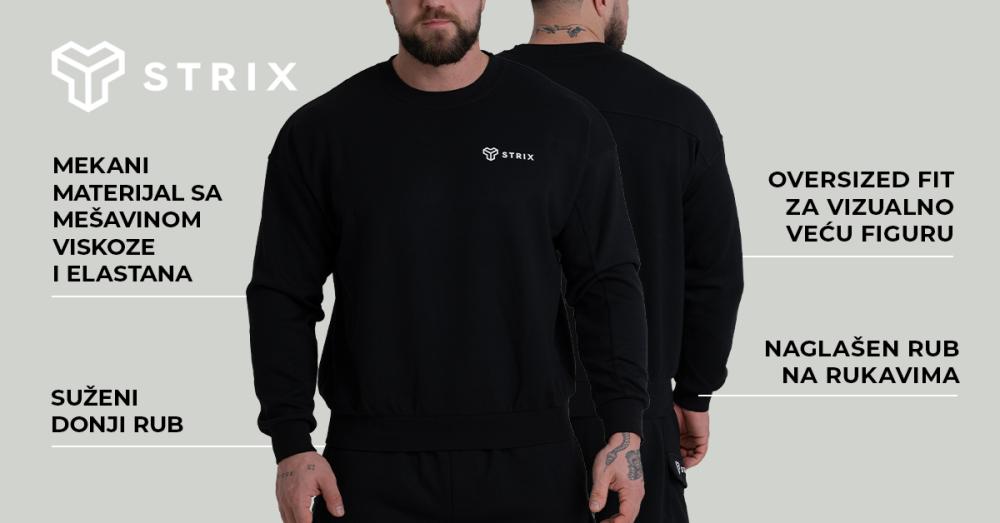 ZOA Relaked Duks crna - STRIKS