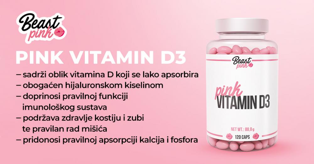 Pink Vitamin D3 - BeastPink