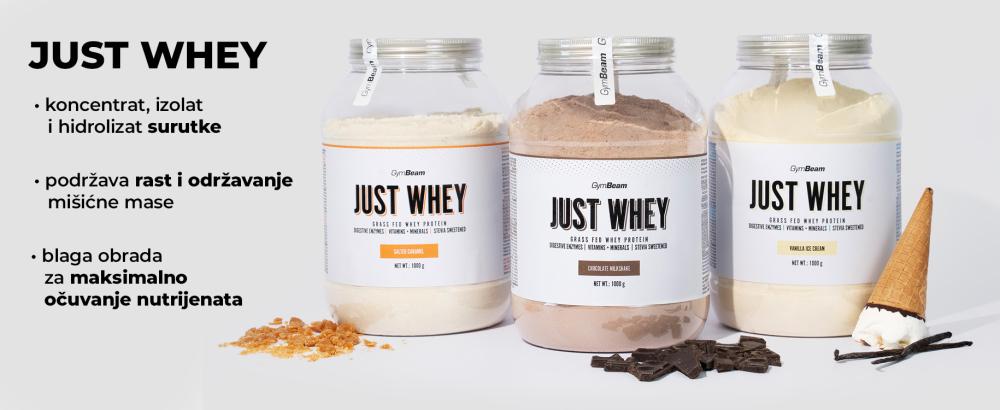 Efekti Just Whey-a - GymBeam