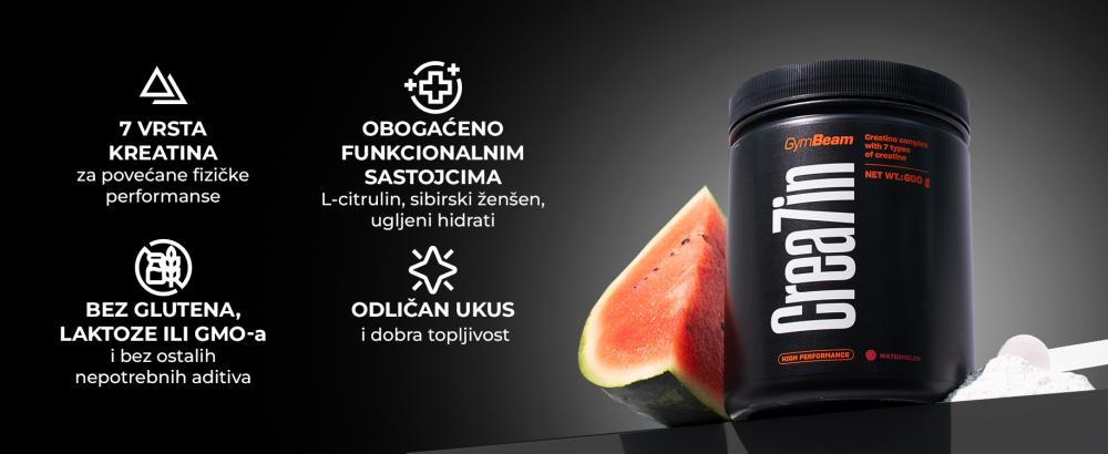 Prednosti i karakteristike Crea7in – GymBeam za povećanje performansi