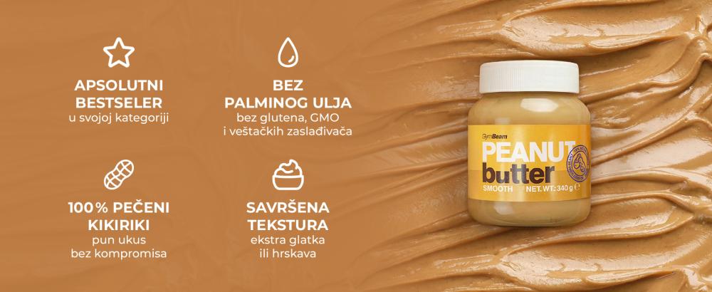 Puter od kikirikija - GymBeam