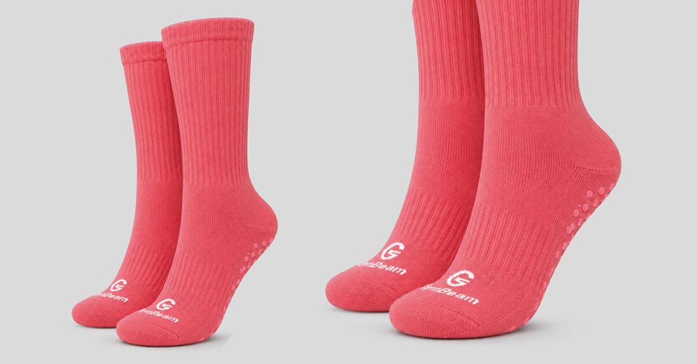 Funkcionalne čarape Crew Pink - GymBeam