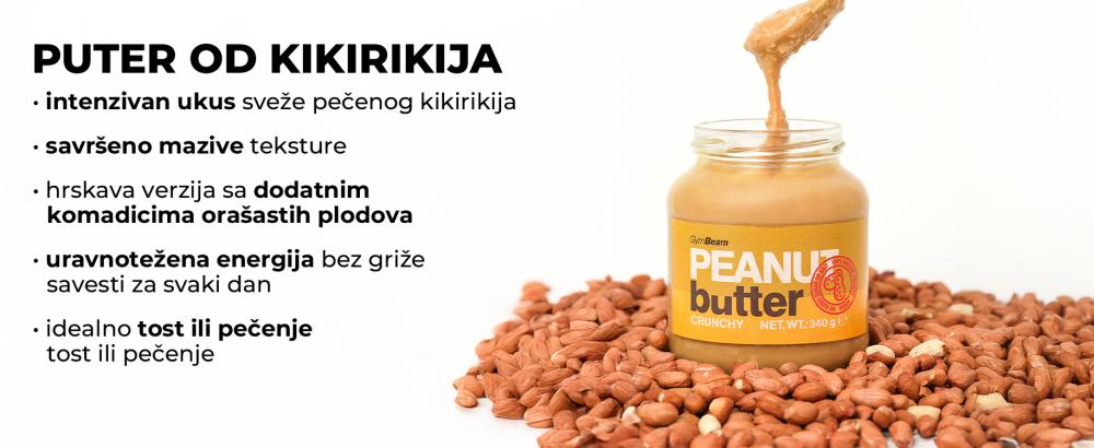 Puter od kikirikija - GymBeam