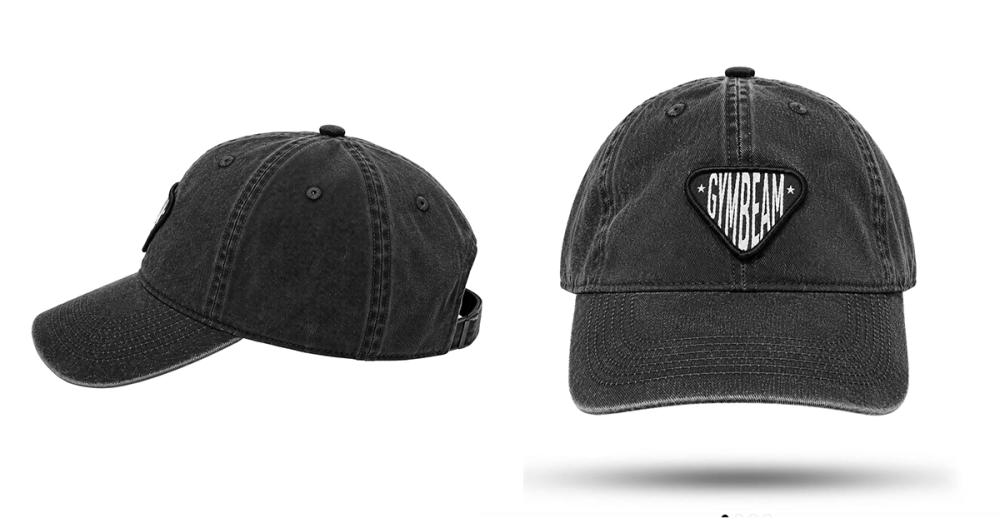 Sunday Dad Cap Washed Black - GymBeam