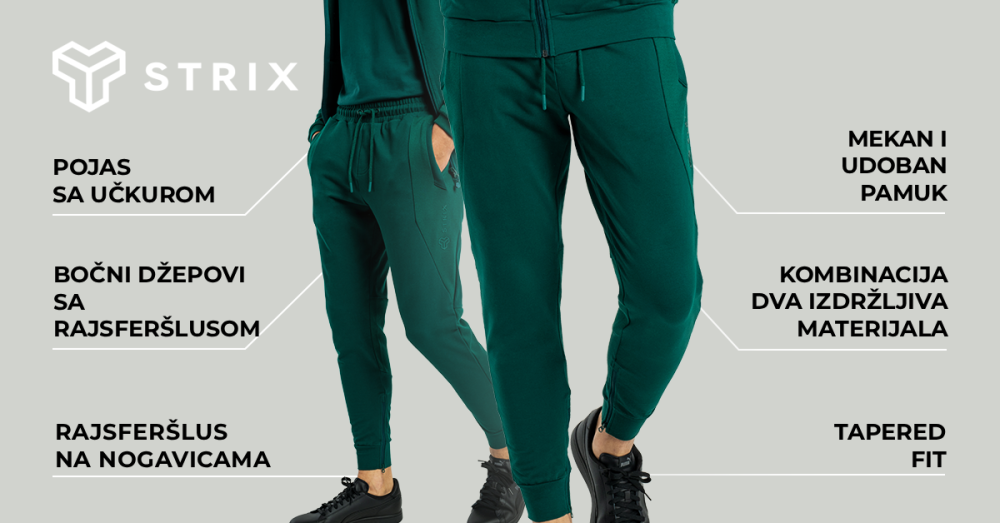 ALPHA Joggers Black - STRIX