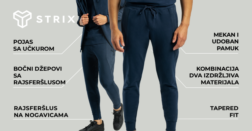 ALPHA Joggers Black - STRIX