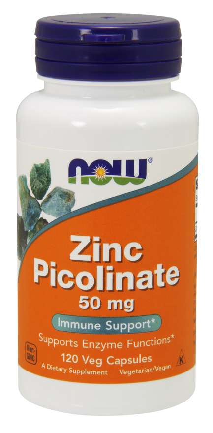 Cink Pikolinat 50 mg - NOW Foods