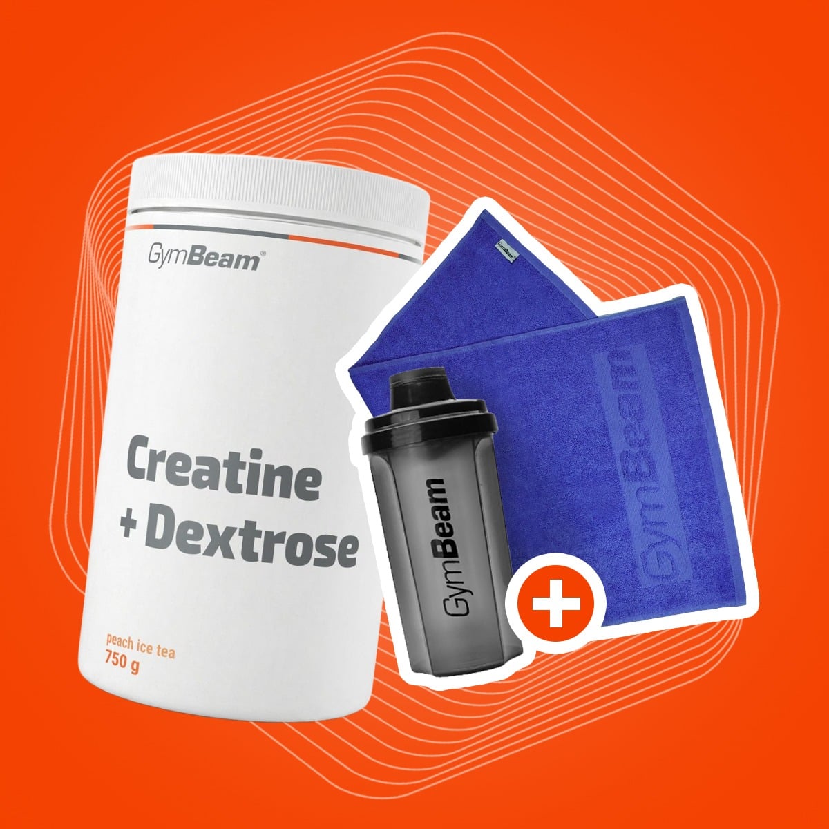 Creatine + Dextrose - GymBeam + pokloni 