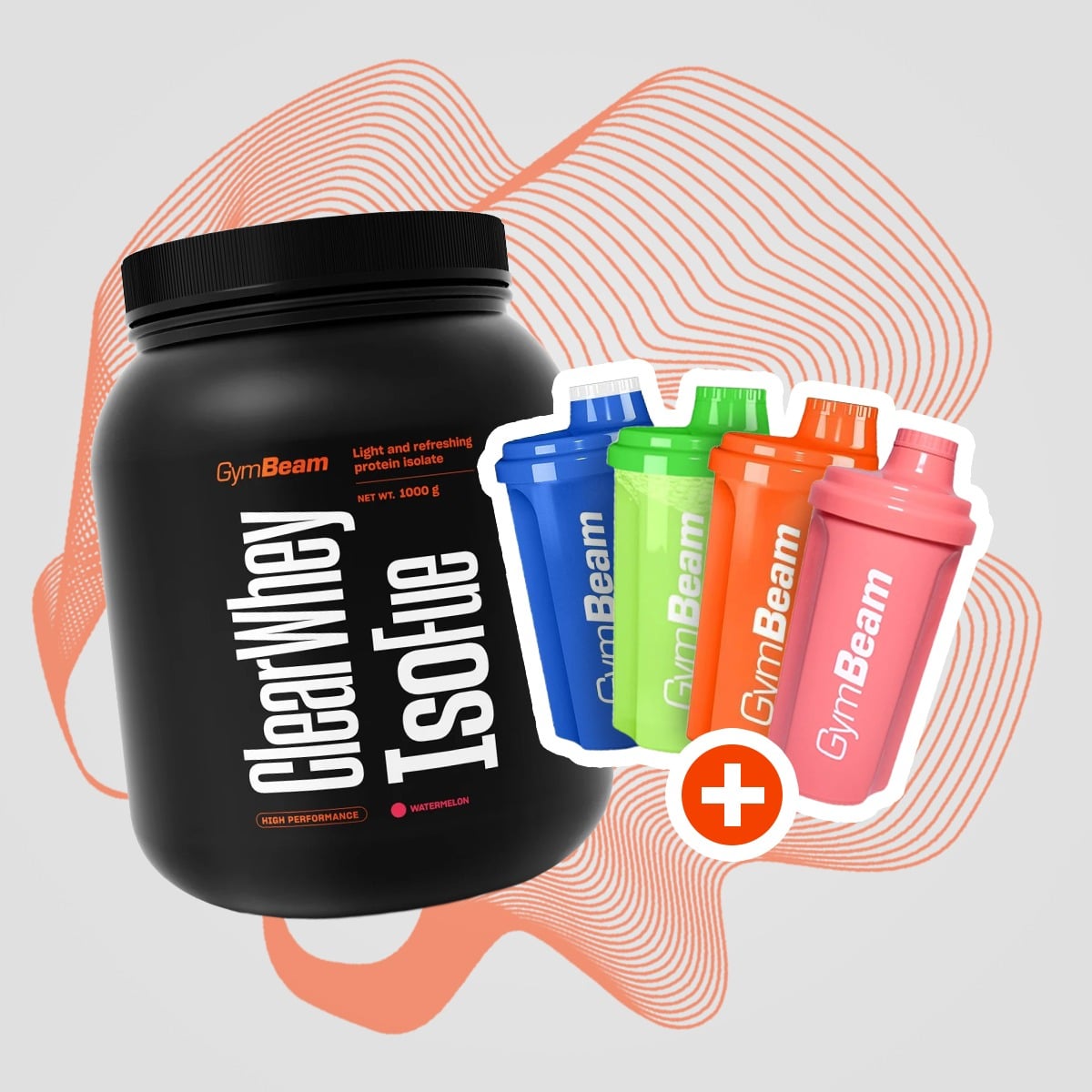 Clear Whey IsoFue - GymBeam + poklon