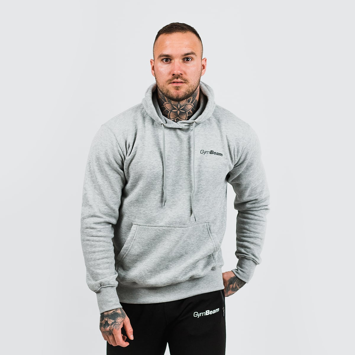 Dukser Athlete Grey Black - GymBeam