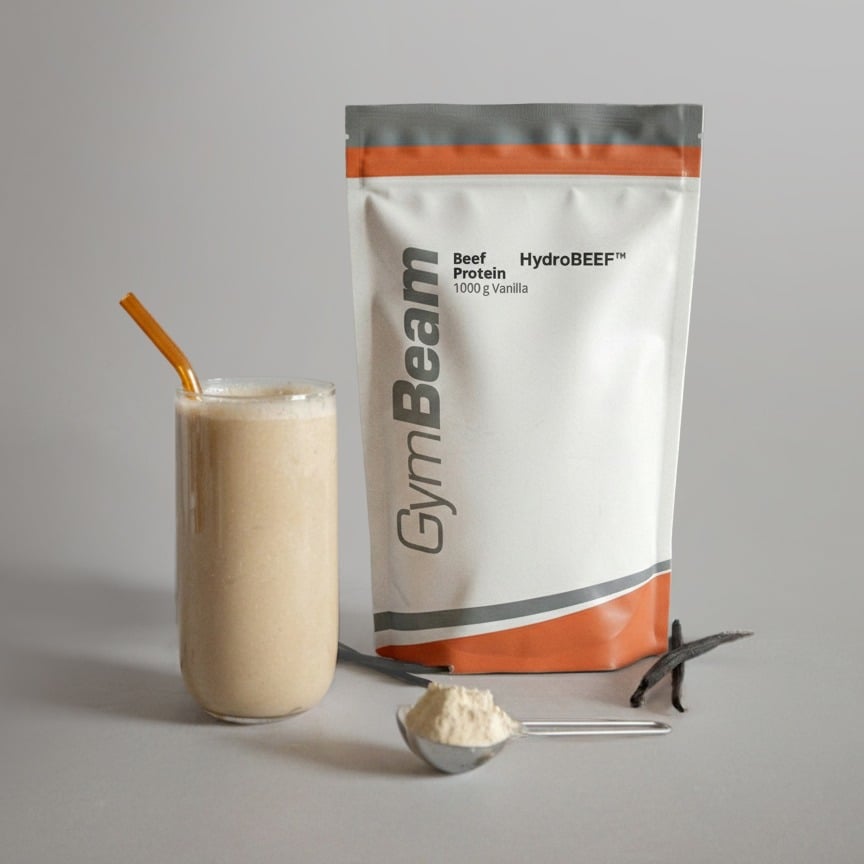 Goveđi protein - GymBeam 1000 g - vanila
